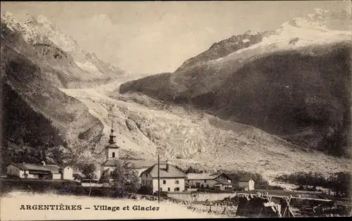 Ak Argentière Haute Savoie, Village et Glacier