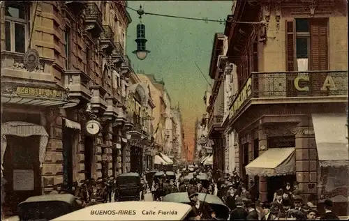 Ak Buenos Aires Argentinien, Calle Florida