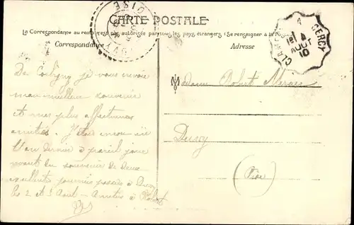 Ak Corbigny Nièvre, Rue des Forges