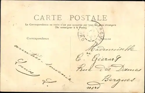 Ak Tourcoing Nord, Rue de Tournai