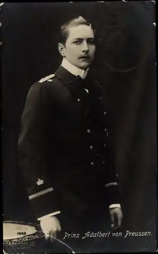 Ak Prinz Adalbert von Preußen in Uniform, Portrait