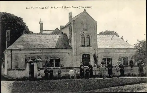 Ak La Bohalle Maine-et-Loire, Ecole Libre, côté ouest