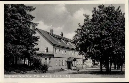 Ak Gehlberg in Thüringen, Berghotel Schmücke, Außenansicht