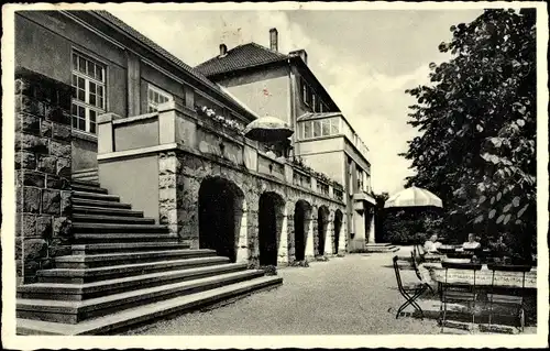 Ak Bredenscheid Stüter Hattingen an der Ruhr, Haus Friede, Erholungsheim, Außenansicht