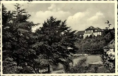 Ak Bredenscheid Stüter Hattingen an der Ruhr, Haus Friede, Erholungsheim