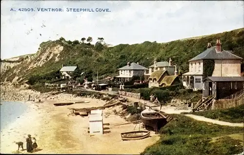 Ak Ventnor Isle of Wight England, Steephill Cove