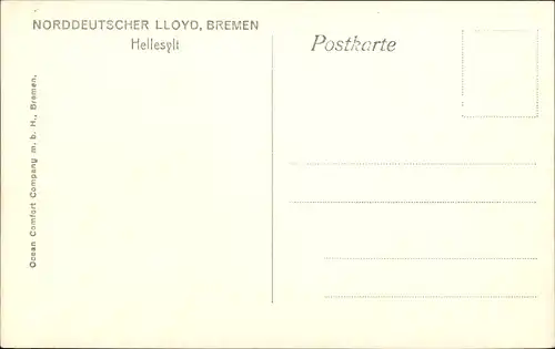 Ak Hellesylt Norwegen, Blick auf die Stadt