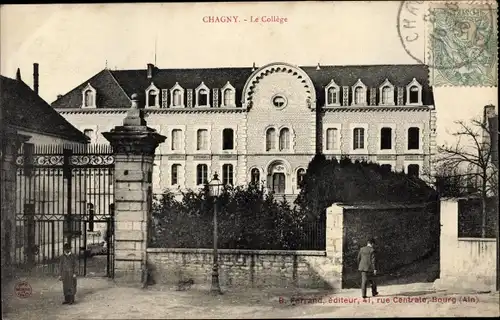 Ak Chagny Saône et Loire, Le College