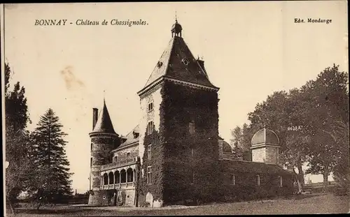 Ak Bonnay Saône et Loire, Chateau de Chassignoles