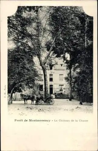 Ak Montmorency Val d’Oise, Foret, Le Chateau de la Chasse