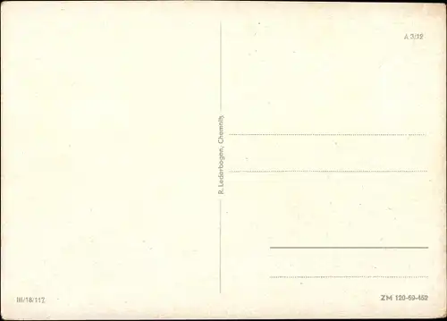Ak Ostseebad Ahlbeck Heringsdorf auf Usedom, FDGB-Erholungsheim Bernhard Göring