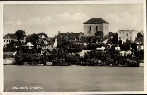 Ak Strausberg in Brandenburg, Panorama