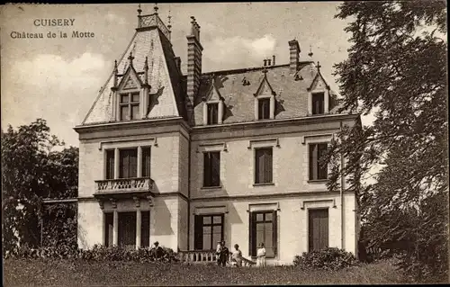 Ak Cuisery Saône et Loire, Chateau de la Motte