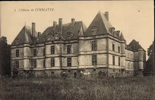 Ak Cormatin Saône-et-Loire, Le Chateau