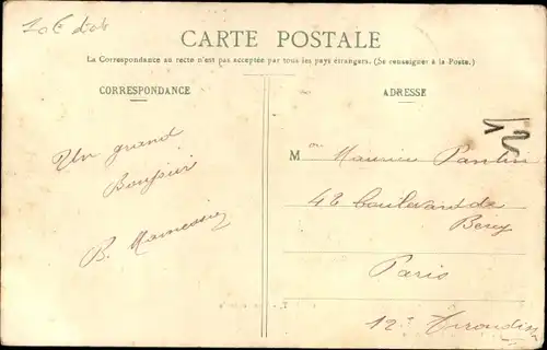 Ak Briant Saône et Loire, Vue generale