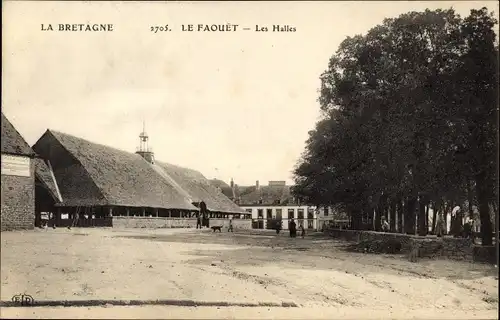 Ak Le Faouët Morbihan, Les Halles