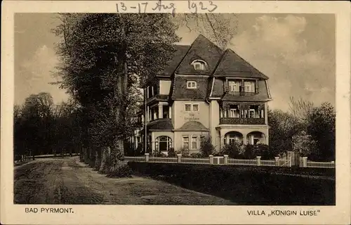 Ak Bad Pyrmont in Niedersachsen, Villa Königin Luise