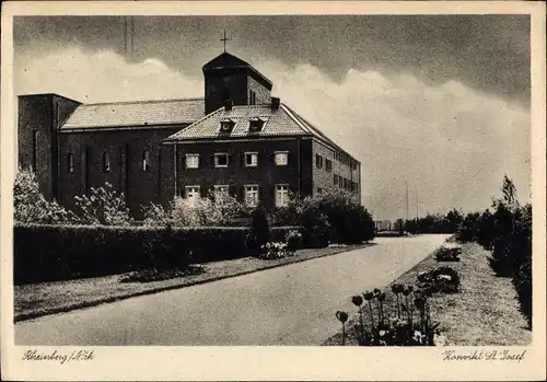 Ak Rheinberg am Niederrhein, Konvikt St. Josef