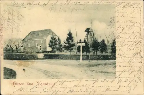 Ak Vamdrup Dänemark, Straßenpartie