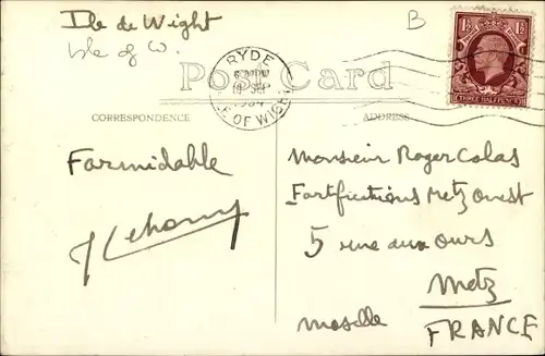 Ak Godshill Isle of Wight England, Church