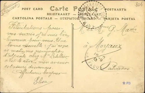 Ak Saint Martin de la Lieue Calvados, La Blanchisserie et vue sur la Touques