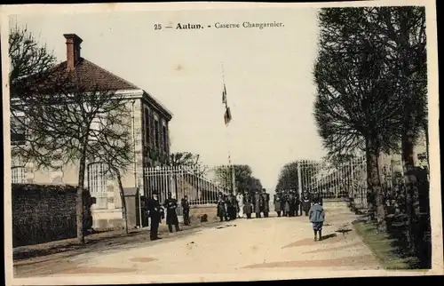 Ak Autun Saône-et-Loire, Caserne Changarnier