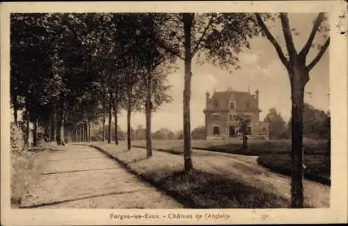 Ak Forges les Eaux Seine Maritime, Chateau de l'Andelle