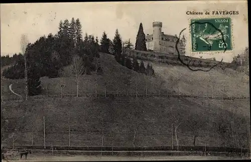 Ak Faverges Haute Savoie, Château