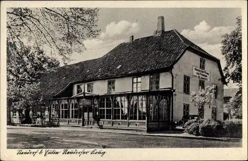 Ak Neudorf Eutin in Ostholstein, Gasthaus Neudorfer Krug