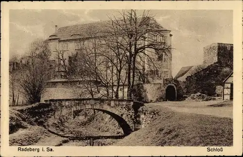 Ak Radeberg Sachsen, Schloss