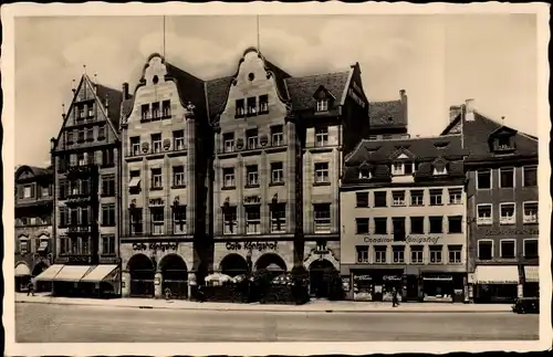 Ak Nürnberg in Mittelfranken, Hotel Kaffee Königshof, Inh. Franz Dorn