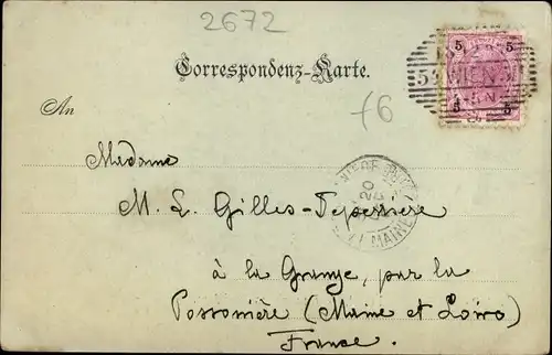 Mondschein Ak Wien 1. Innere Stadt Österreich, Kaiserliches Stiftungshaus