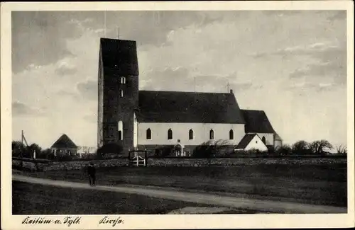 Ak Keitum auf Sylt, Kirche