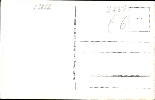 Ak Keitum auf Sylt, Kirche