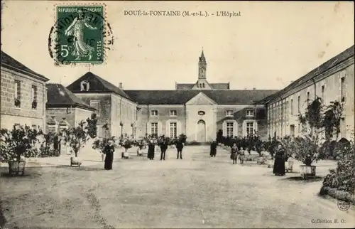 Ak Doué la Fontaine Maine et Loire, L'Hopital