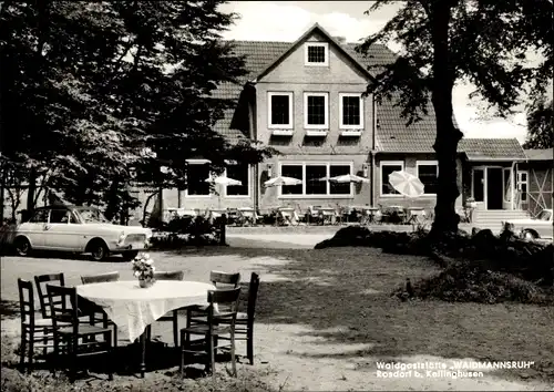 Ak Rosdorf in Schleswig Holstein, Waidmannsruh, Waldgaststätte