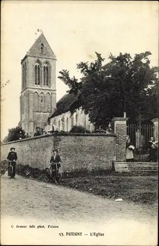 Ak Potigny Calvados, L'Eglise