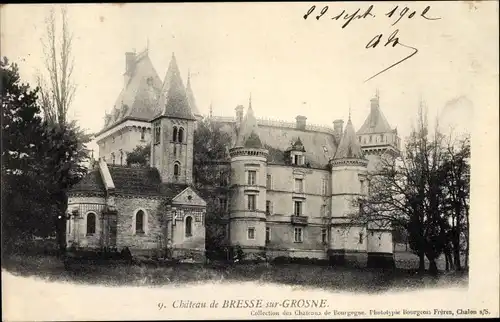 Ak Bresse sur Grosne Saône et Loire, Le Chateau