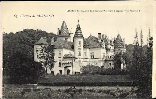 Ak Burnand Saône et Loire, Le Chateau