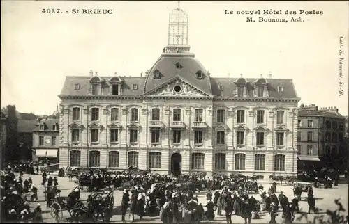 Ak Saint Brieuc Côtes d'Armor, Hotel des Postes