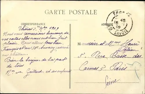 Ak Thônes Haute Savoie, Avenue Avet