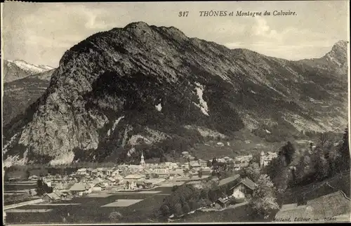 Ak Thônes Haute Savoie, Montagne du Calvaire