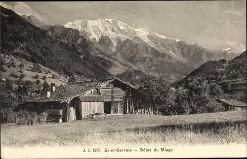 Ak Saint Gervais les Bains Haute Savoie, Dome du Miage