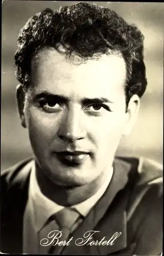 Ak Schauspieler Bert Fortell, Portrait, Defa Film, Zar und Zimmermann