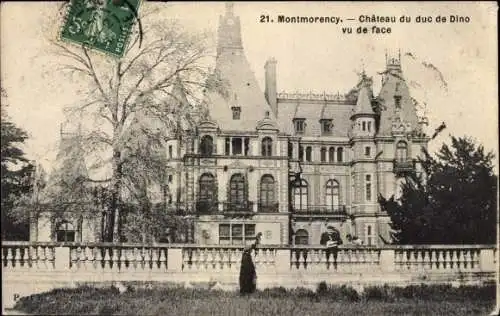Ak Montmorency Val d’Oise, Chateau du Duc de Dino