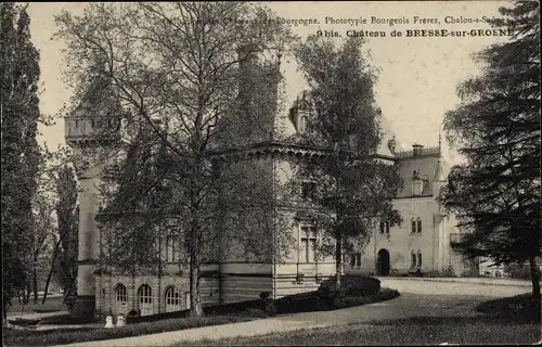 Ak Bresse sur Grosne Saône et Loire, Le Chateau