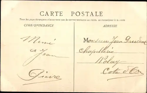 Ak Chauvort Allerey sur Saône Saône et Loire, Le pont Suspendu