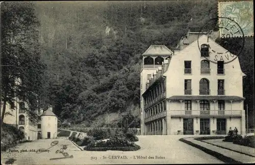 Ak Saint Gervais les Bains Haute Savoie, L'Hotel des Bains