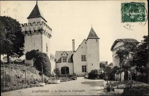 Ak Dampierre Maine-et-Loire, Le Chateau de Fontenailles
