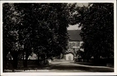 Ak Freiberg in Sachsen, Schloss Freudenstein